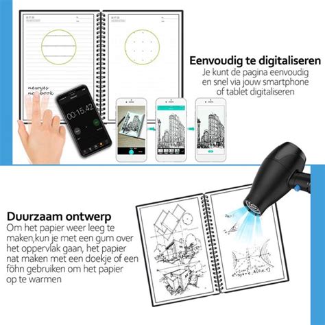 digitale notitieblok voorbeeld.